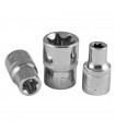 Douille 1/2" torx E22 court chrome Jbm